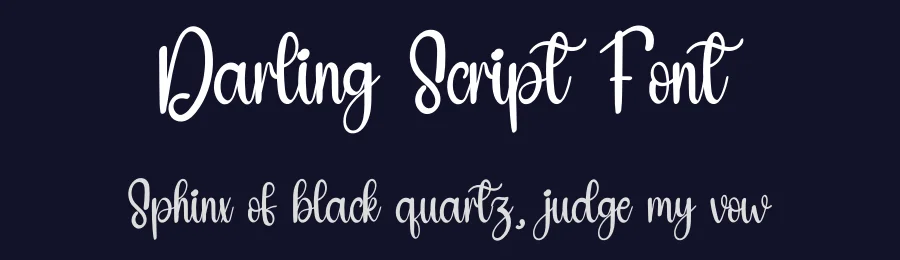 Darling Script Font by inermediaSTUDIO — Script Handwritten Font — thumbnail 2