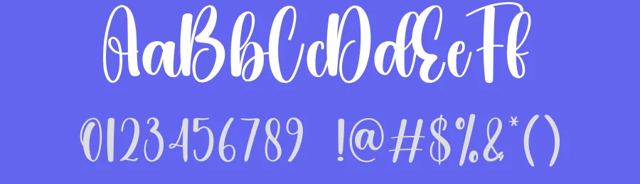 Darling Script Font by creativeletter — Script Handwritten Font — thumbnail 3