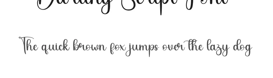 Darling Script Font by andikastudio — Script Handwritten Font