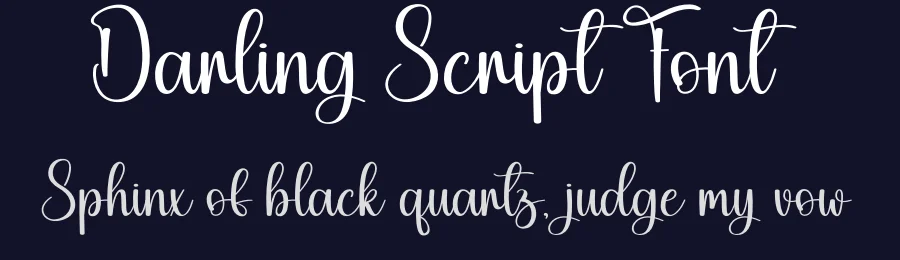 Darling Script Font by andikastudio — Script Handwritten Font — thumbnail 2