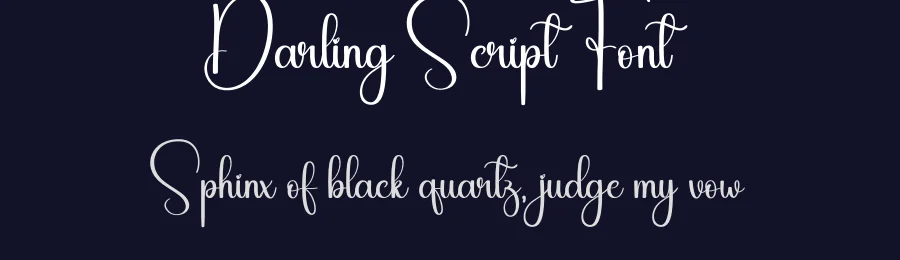 Darling Script Font by andikastudio — Script Handwritten Font — thumbnail 2