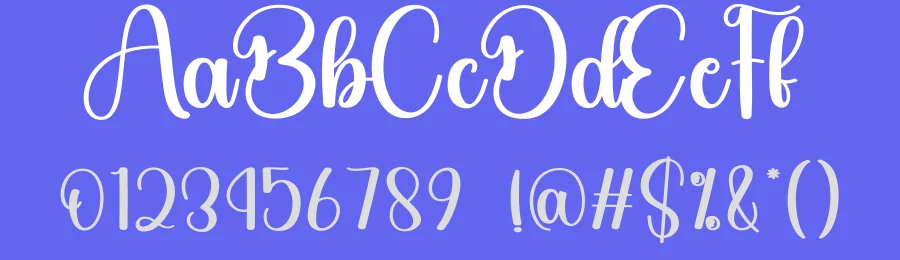Darling Script Typeface by creativeletter — Script Handwritten Font — thumbnail 3