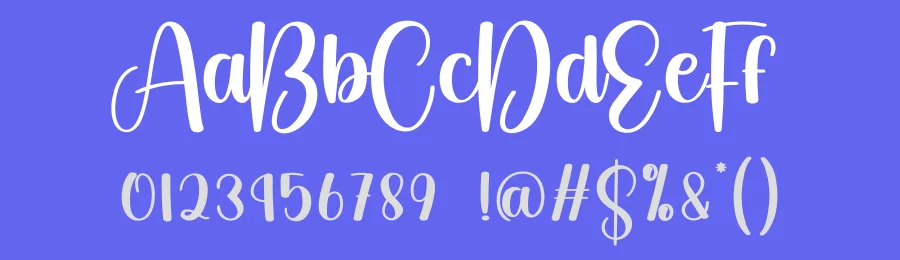 Darling Script Typeface by creativeletter — Script Handwritten Font — thumbnail 3