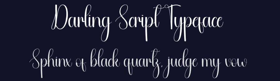 Darling Script Typeface by andikastudio — Script Handwritten Font — thumbnail 2