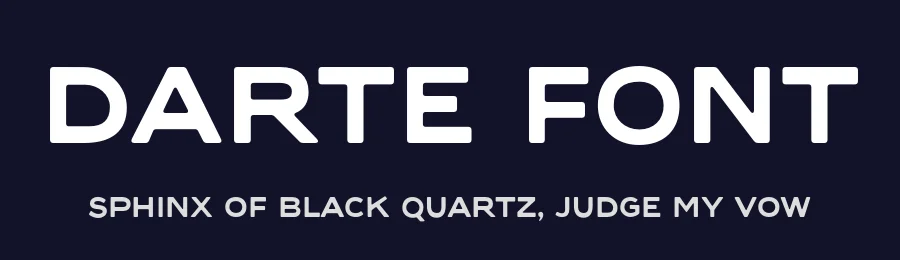 Darte Font by Goodwheel Studio — Display Font — thumbnail 2