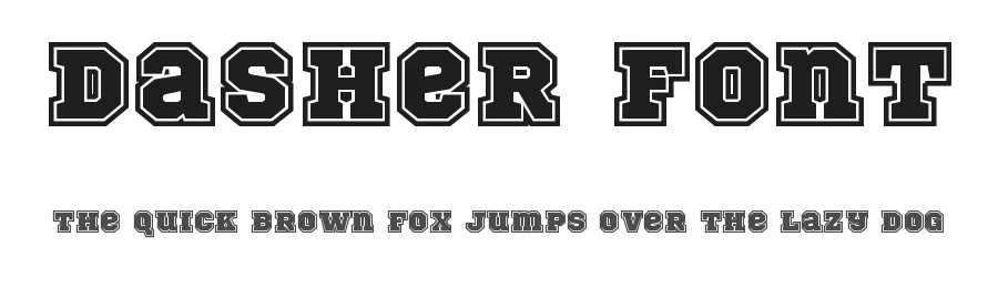 Dasher Font by Artnivora Studio — Display Font