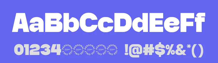 Dashes – Bold Font by limitype — Decorative Font — thumbnail 3