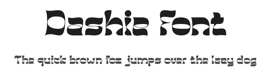 Dashie Font by Muksal Creative — Display Font