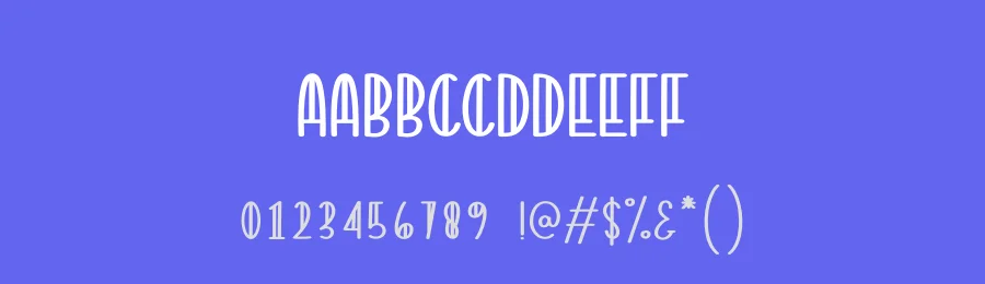 Dated Display Font by creativeletter — Display Font — thumbnail 3