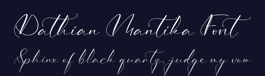 Dathian Mantika Font by letterfabric — Script Handwritten Font — thumbnail 2