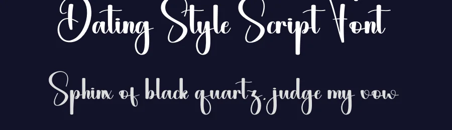 Dating Style Script Font by andikastudio — Script Handwritten Font — thumbnail 2