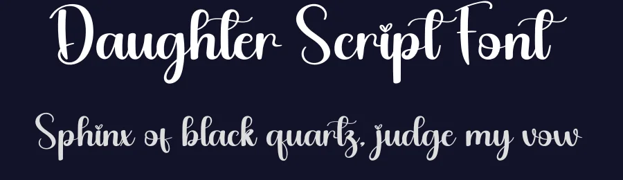 Daughter Script Font by andikastudio — Script Handwritten Font — thumbnail 2