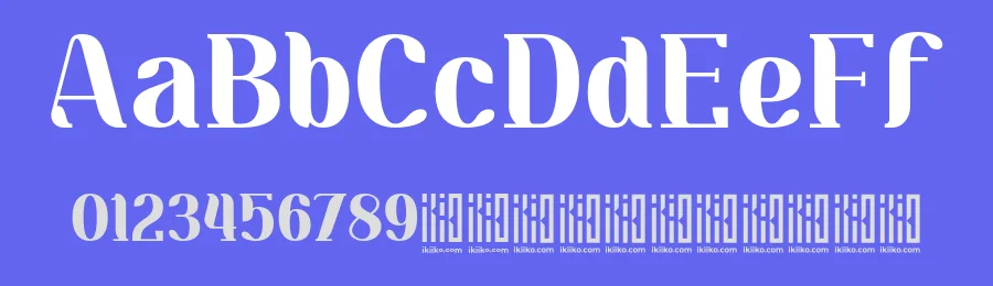 Dauntea Font by ikiiko type — Display Font — thumbnail 3