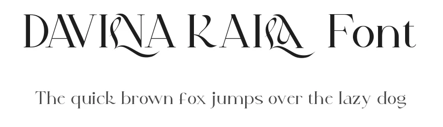 Davilna Kaila Font by VinType — Display Font