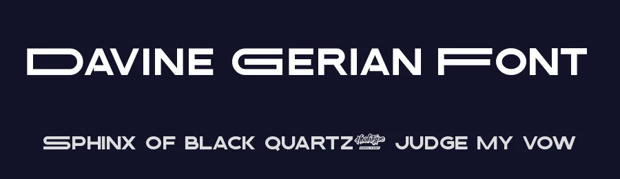 Davine Gerian Font by noahtype — Decorative Font — thumbnail 2