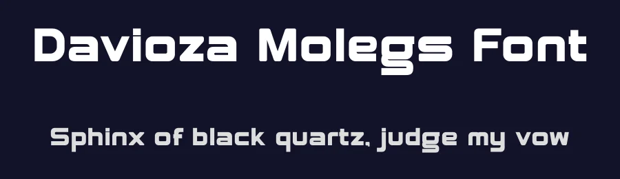 Davioza Molegs Font by SlideShoot — Sans Serif Font — thumbnail 2