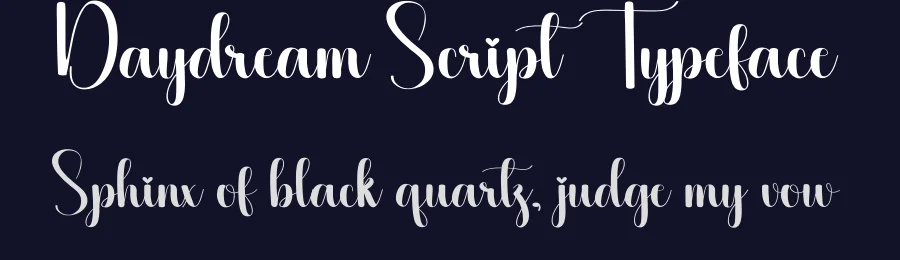 Daydream Script Typeface by creativeletter — Script Handwritten Font — thumbnail 2