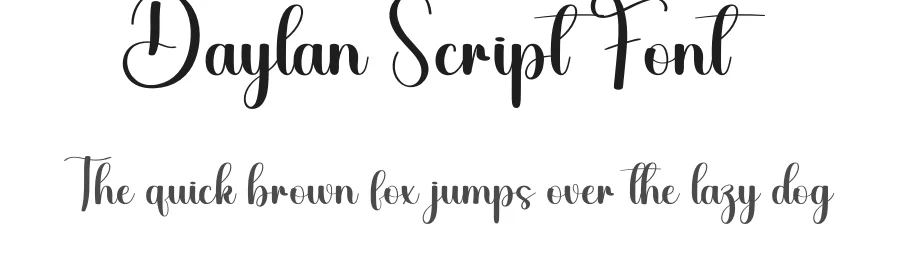 Daylan Script Font by andikastudio — Script Handwritten Font