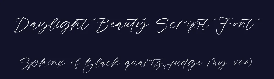 Daylight Beauty Script Font by Operatype.Co — Script Handwritten Font — thumbnail 2