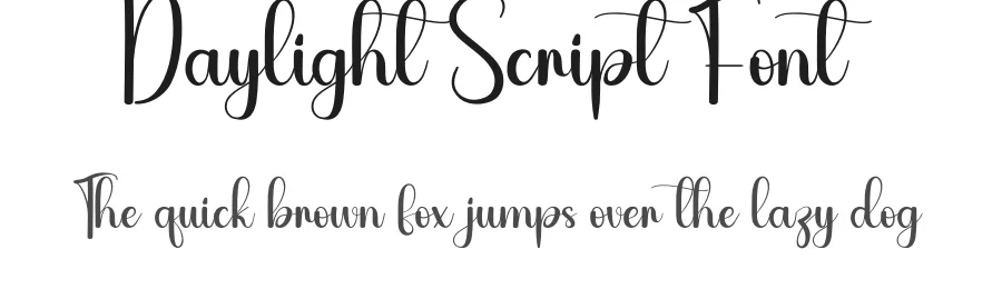 Daylight Script Font by andikastudio — Script Handwritten Font