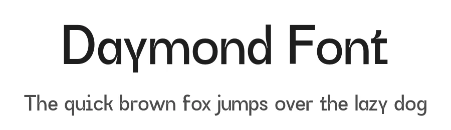 Daymond Font by TypeFactory — Sans Serif Font