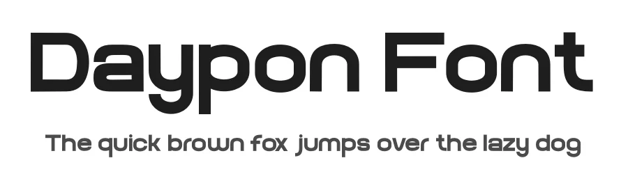 Daypon Font by zaain type — Sans Serif Font