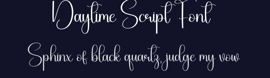 Daytime Script Font by creativeletter — Script Handwritten Font — thumbnail 2