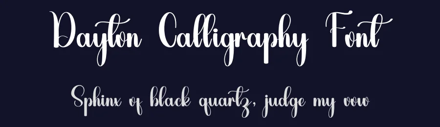 Dayton Calligraphy Font by inermediaSTUDIO — Script Handwritten Font — thumbnail 2