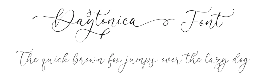 Daytonica Font by Timur type — Script Handwritten Font