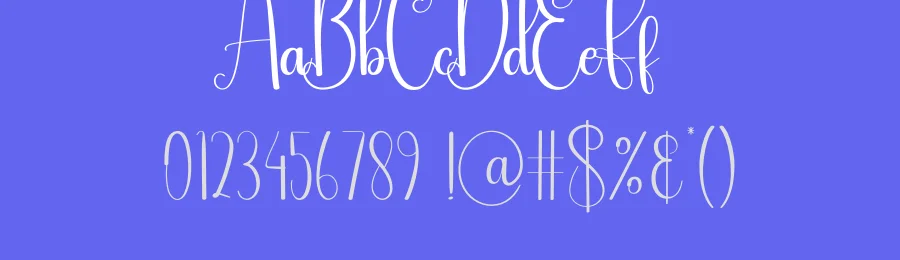 Dazzling Script Font by creativeletter — Script Handwritten Font — thumbnail 3