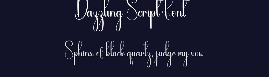 Dazzling Script Font by creativeletter — Script Handwritten Font — thumbnail 2