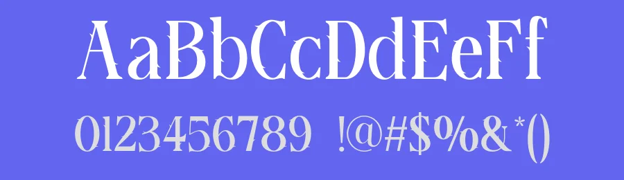 Deadly Sins Font by roomspace.cl — Display Font — thumbnail 3