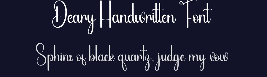 Deary Handwritten Font by andikastudio — Script Handwritten Font — thumbnail 2