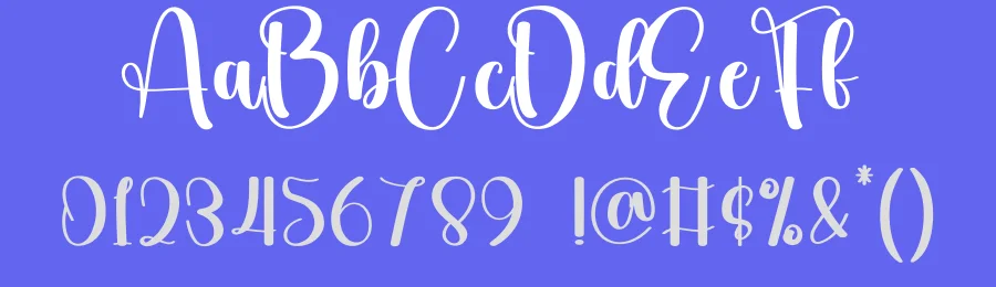 Deary Heart Calligraphy Font by creativeletter — Script Handwritten Font — thumbnail 3