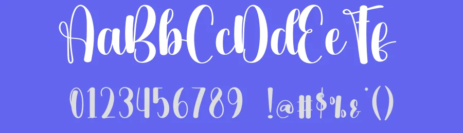 Deary Wedding Calligraphy Font by creativeletter — Script Handwritten Font — thumbnail 3