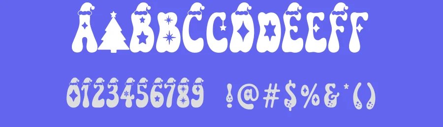 December Christmas Decorative Font by airotype — Display Font — thumbnail 3