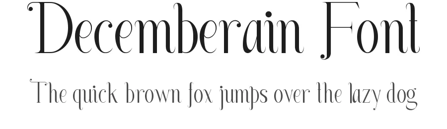 Decemberain Font by noahtype — Display Font