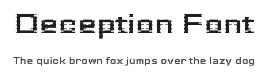Deception Font by Typodermic โ Decorative Font