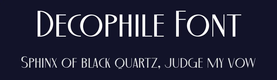 Decophile Font by firstype studio — Display Font — thumbnail 2