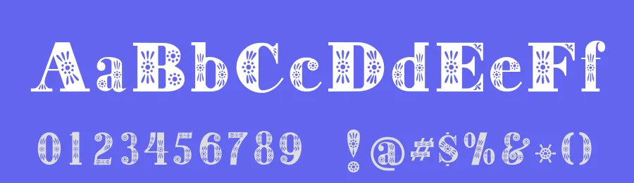 Decorative Font by 1001fonts — Display Font — thumbnail 3