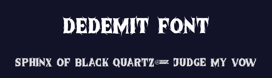Dedemit Font by nihstudio — Decorative Font — thumbnail 2