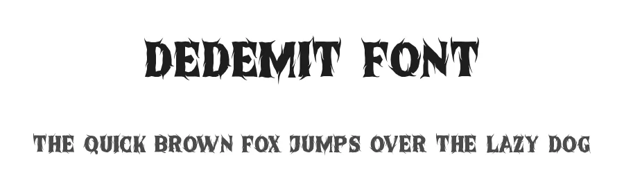 Dedemit Font by nihstudio — Decorative Font
