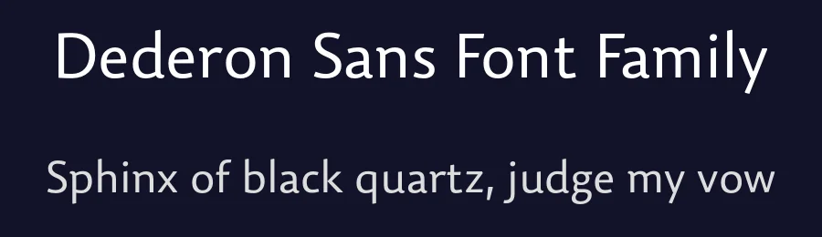 Dederon Sans Font Family by Suitcase Type Foundry — Decorative Font — thumbnail 2