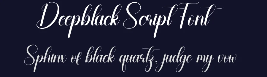 Deepblack Script Font by andikastudio — Script Handwritten Font — thumbnail 2