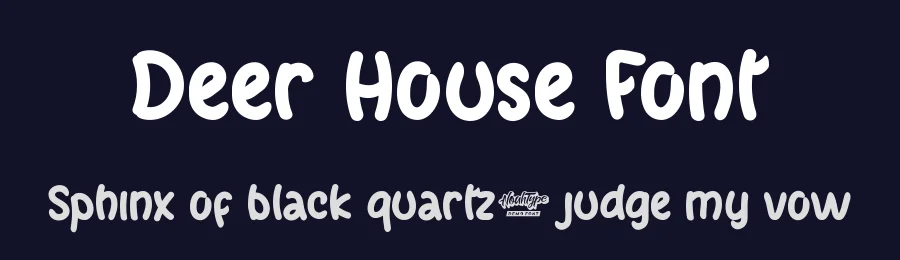 Deer House Font by noahtype — Display Font — thumbnail 2