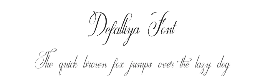 Defalliya Font by Denustudios — Script Handwritten Font