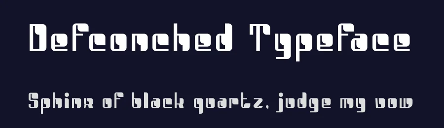Defconched Typeface by Storytype — Serif Font — thumbnail 2