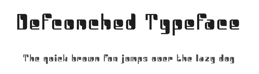 Defconched Typeface by Storytype — Serif Font