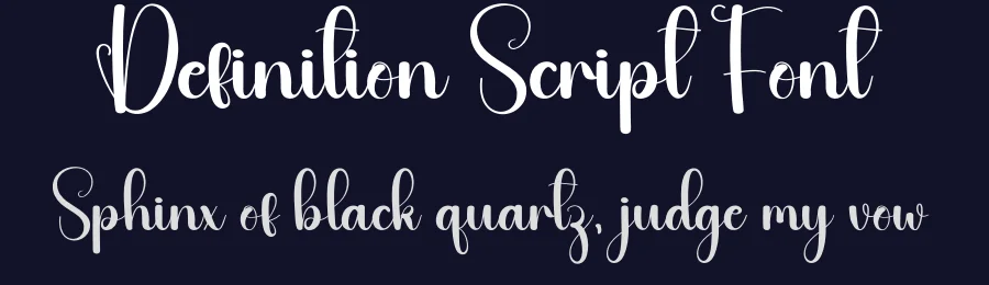 Definition Script Font by andikastudio — Script Handwritten Font — thumbnail 2