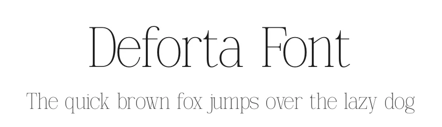 Deforta Font by Gracetypestudio — Display Font